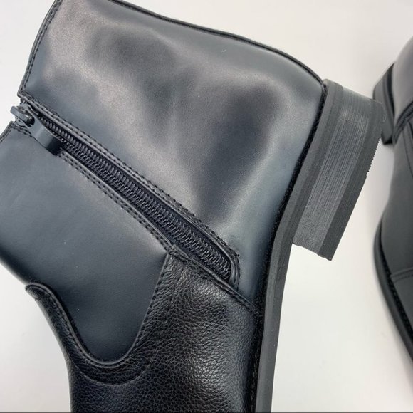 NWOT Vance Co. Alex Chelsea Men Black Boot Size 8 - Picture 9 of 10
